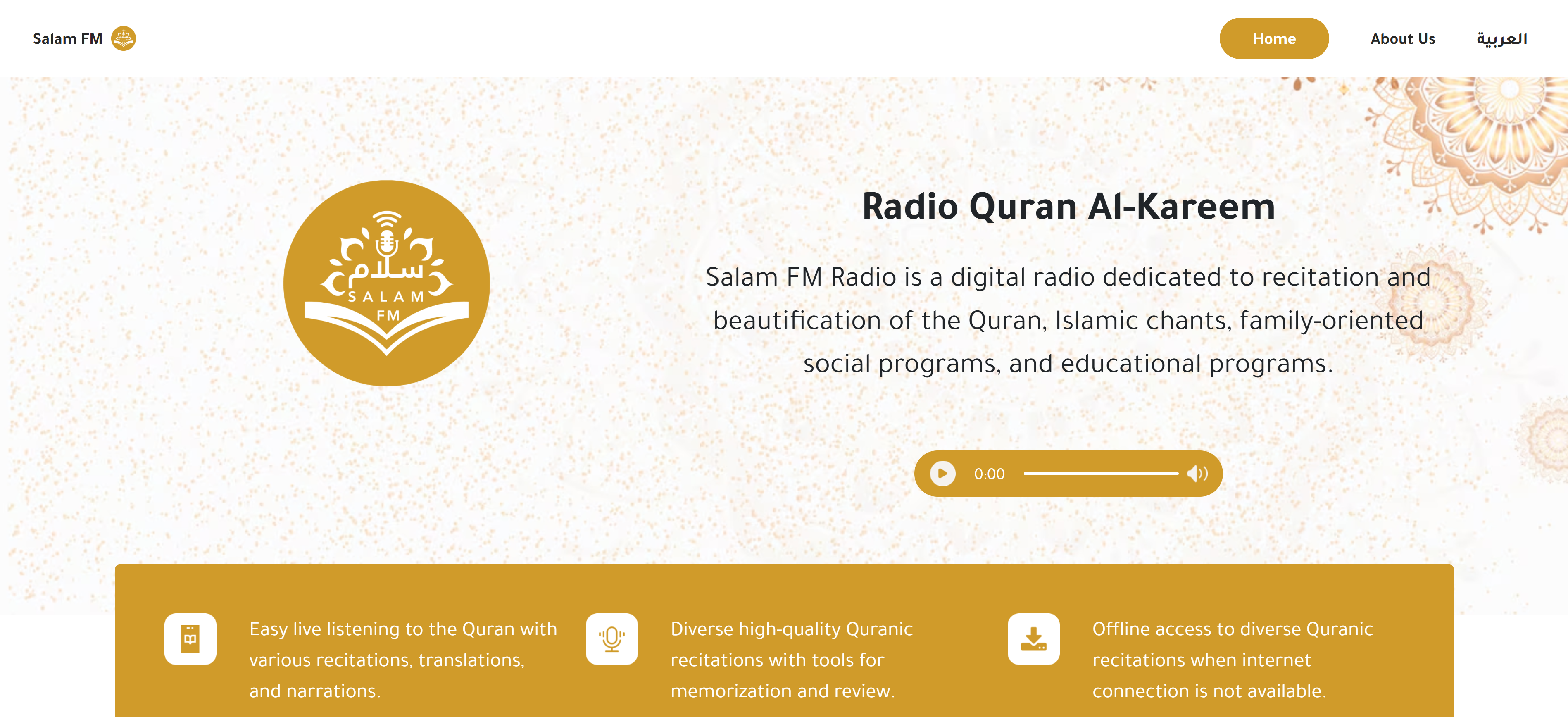 Salam FM Radio cover image