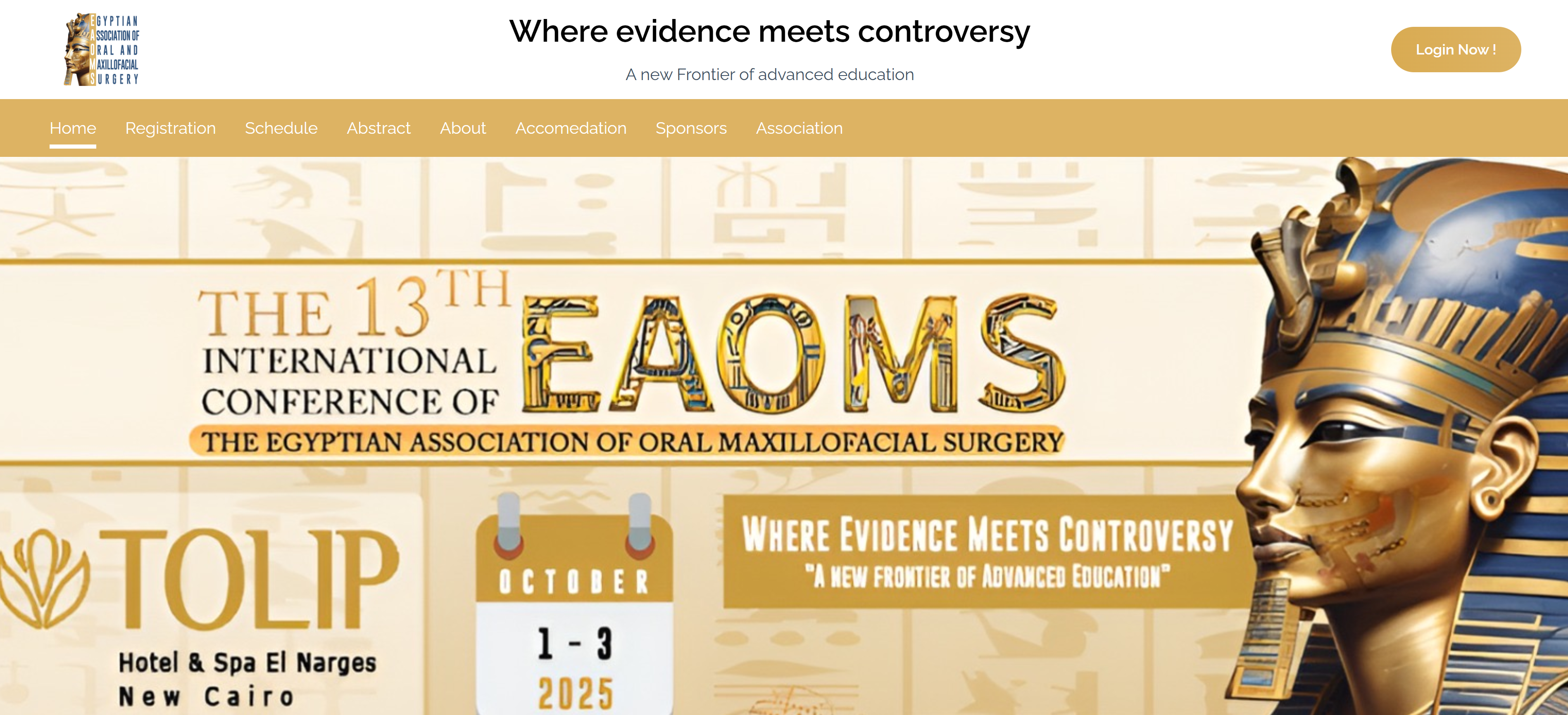 EAOMS (Egyptian Association of Oral & Maxillofacial Surgery) cover image